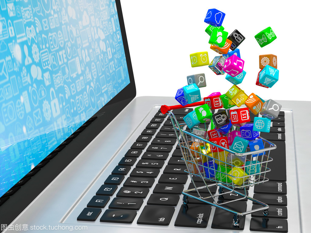 購物車圖標 數字消費中的隱形導航者